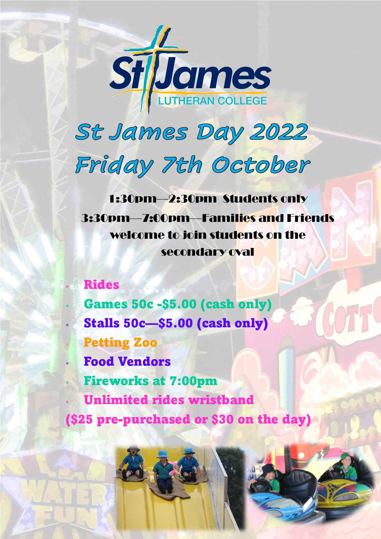 St James Day 2022 My School Event